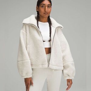 Lululemon Cinchable Fleece Zip-Up